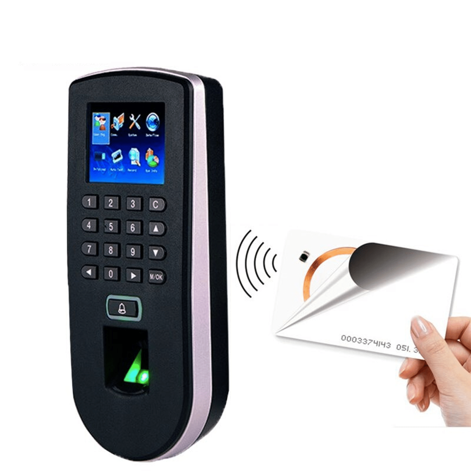 Ronald Jack F19 dung lượng lên đến 4.000 dấu vân tay, 4.000 thẻ cảm ứng