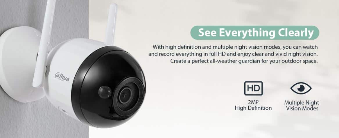 Camera IP Wifi Dahua DH-F2C-PV FullHD, Đàm thoại thông minh