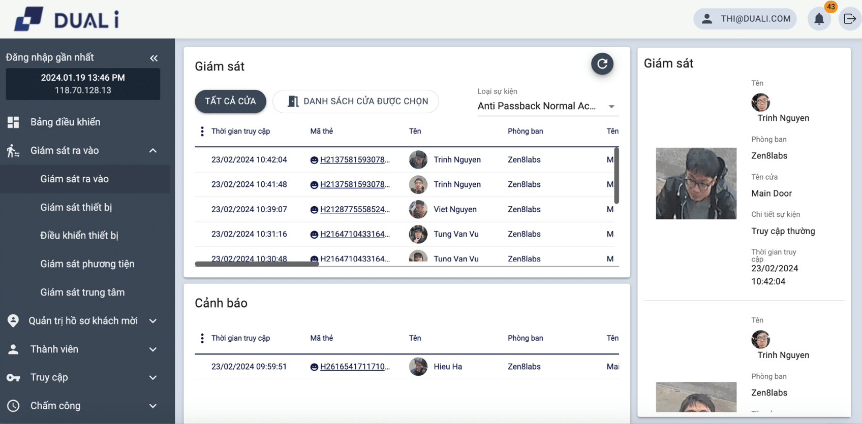 Quản lý dễ dàng qua cloud
