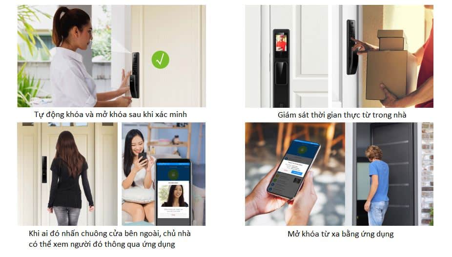 ZKTeco HBL400 - Khóa điện tử WIFI thông minh, điều khiển từ xa