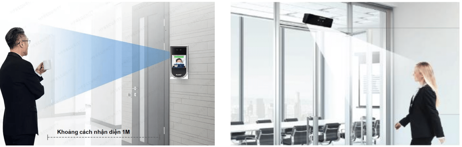 giải pháp dùng thiết bị access control của hanet
