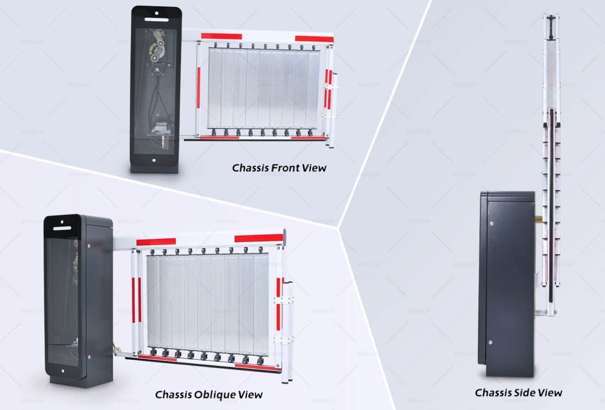 Wonsun APZ2125 - Barrier Quảng Cáo, Tự Động Tay Thẳng