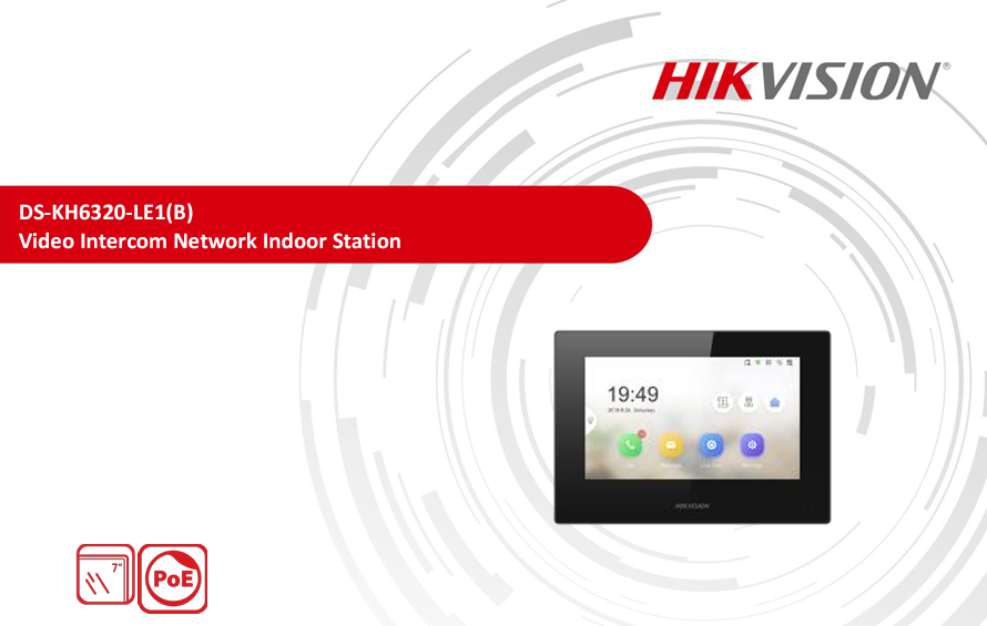 Màn Hình Chuông Cửa Hikvision DS-KH6320-LE1(B)