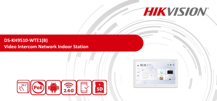Màn Hình Chuông Cửa Hikvision DS-KH9510-WTE1(B)