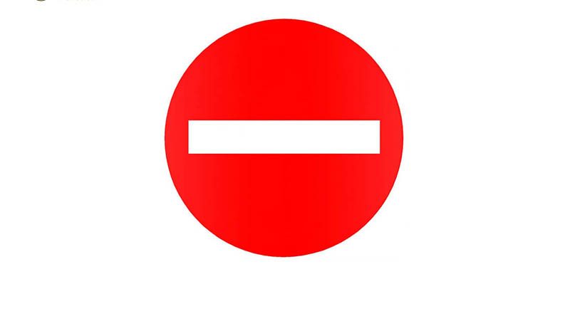 Biển Báo ABS-Cấm Đi Ngược Chiều (Đường Kính 30cm)