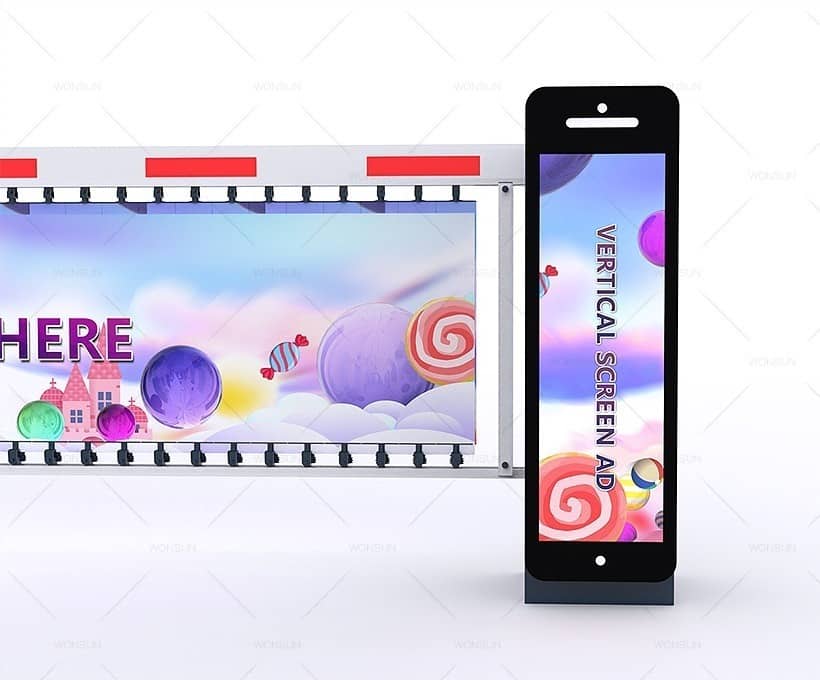 Wonsun APZ2125 – Barrier Quảng Cáo, Tự Động Tay Thẳng