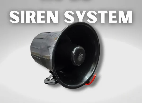 Siren Horn là thiết bị cảnh báo âm thanh lý tưởng cho các hệ thống an ninh gia đình và báo cháy