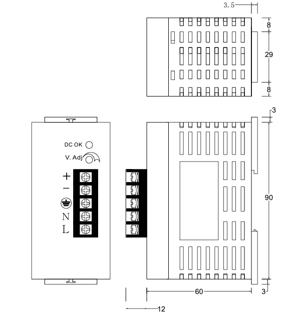 Thiết kế chắc chắn nhỏ gọn phù hợp nhiều loại không gian
