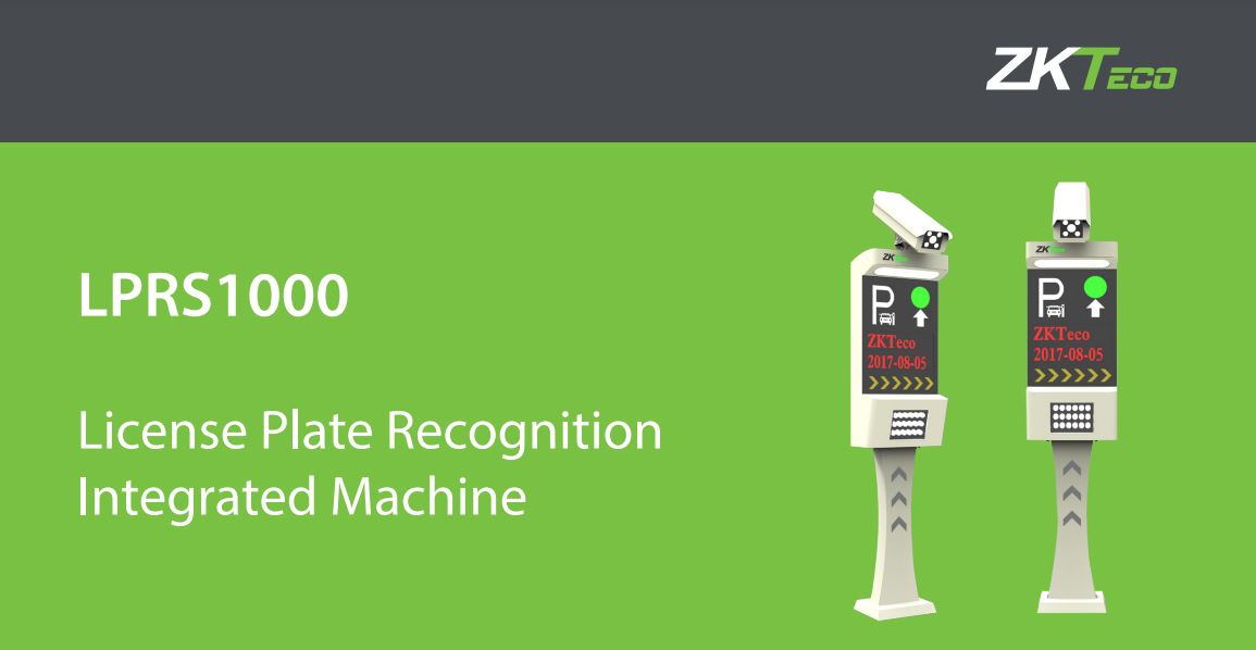 Thiết bị nhận diện tích hợp biển số xe ZKTeco LPRS1000