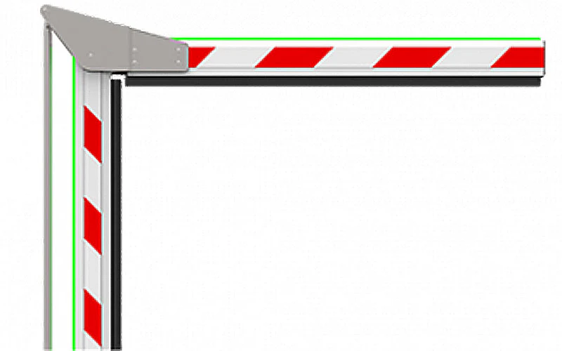 Thanh chắn gập ZKTeco Boom-230-LED cho Parking Barrier