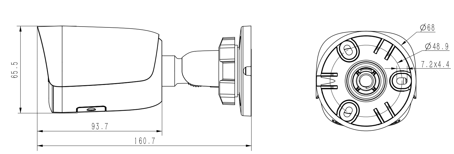 Thiết kế dạng Bullet chắc chắn hiện đại