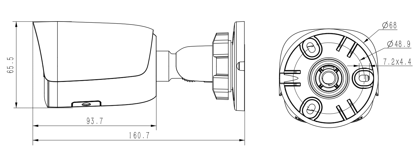Thiết kế dạng Bullet chắc chắn tinh tế