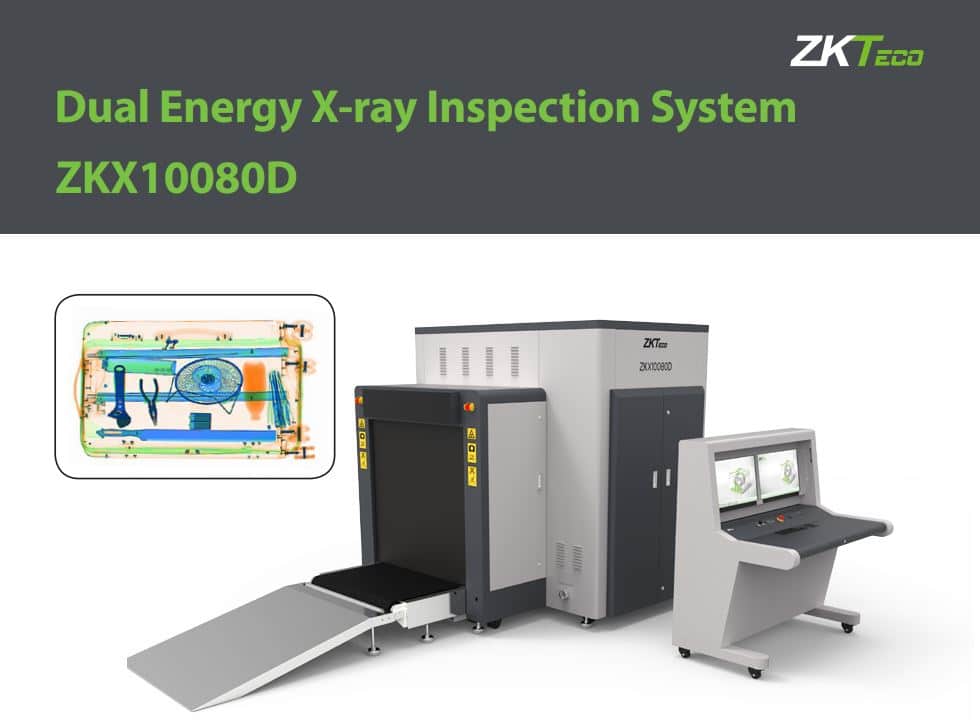 Máy Soi Hành Lý X-Ray ZKTeco ZKX10080D - Thiết Bị Kiểm Tra An Ninh Cao Cấp