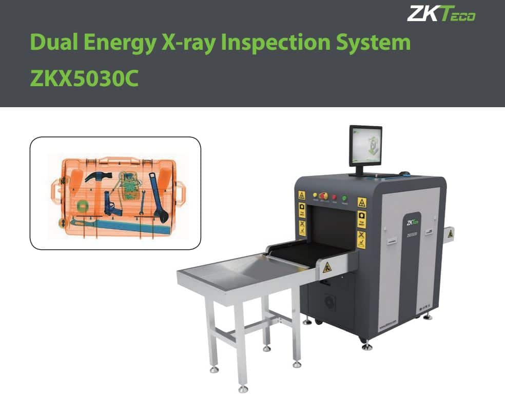 Máy Soi Hành Lý X-Ray ZKTeco ZKX5030C – Phát Hiện Vật Nguy Hiểm Chính Xác