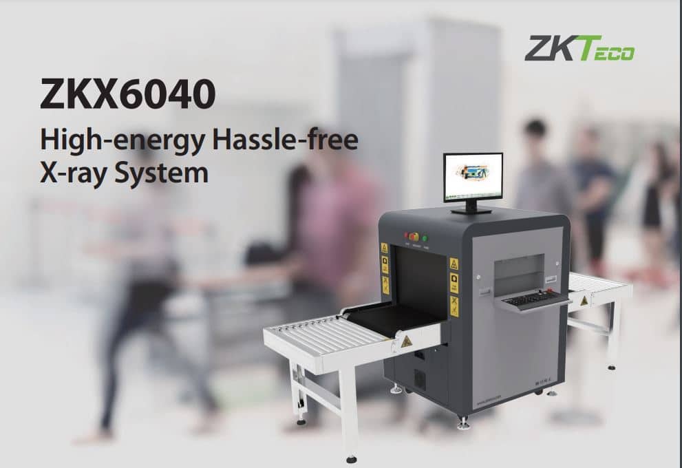 Máy Soi Hành Lý X-Ray ZKTeco ZKX6040 - Thiết Bị Kiểm Tra Tối Ưu