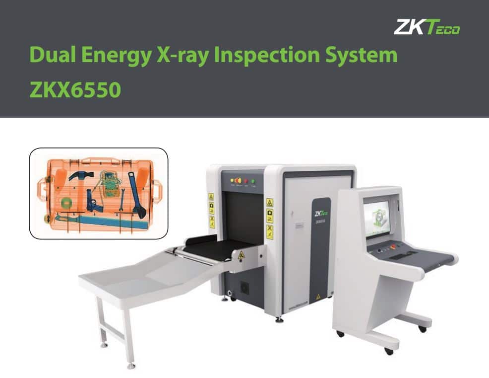 Máy Soi Hành Lý X-Ray ZKTeco ZKX6550 - Hệ Thống Kiểm Tra Hành Lý Thông Minh