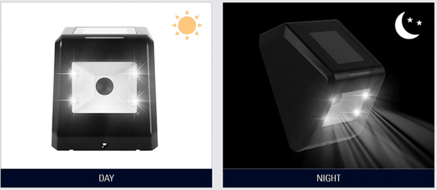 Cảm biến ánh sáng tích hợp, tự động điều chỉnh độ sáng cho ngày và đêm