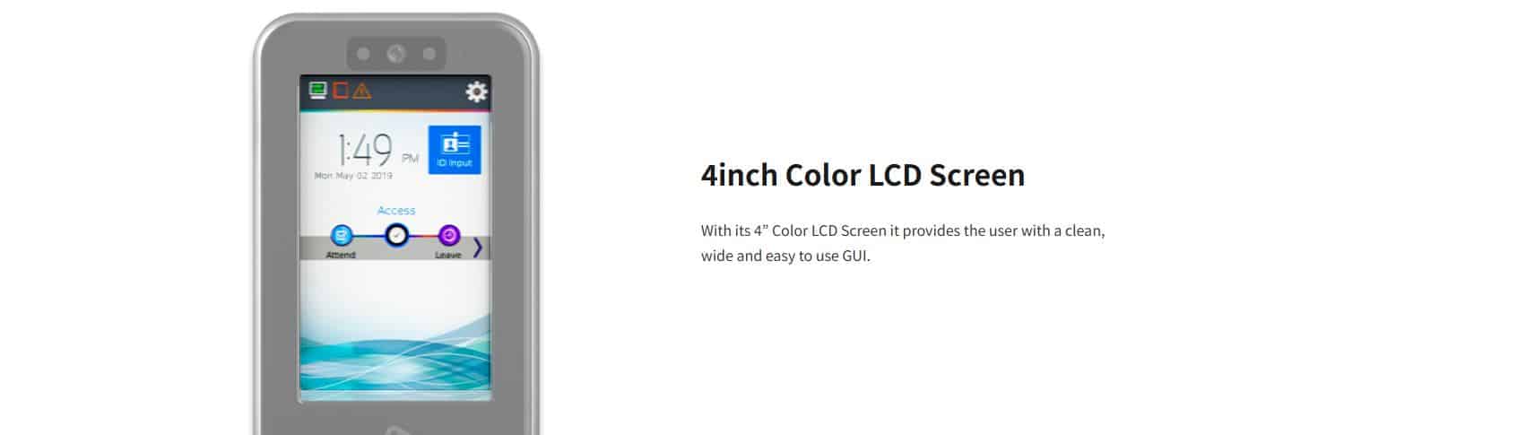 Máy Chấm Công Virdi AC1100 - Kiểm Soát Cửa Vân Tay