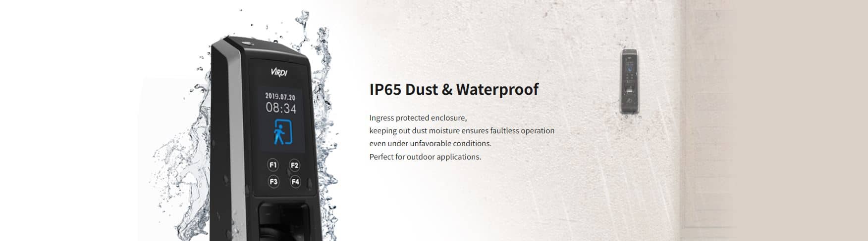 Máy Chấm Công Virdi AC2100plus - Kiểm Soát Cửa Vân Tay