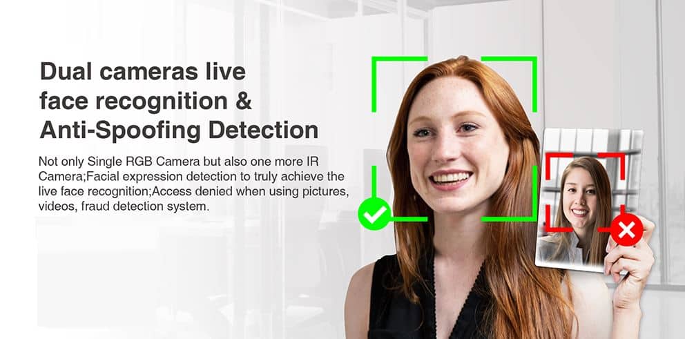 Thiết Bị Chấm Công Kiểm Soát Cửa AR-837-EA-T – Nhận Diện Khuôn Mặt & Đo Nhiệt Độ Chính Xác