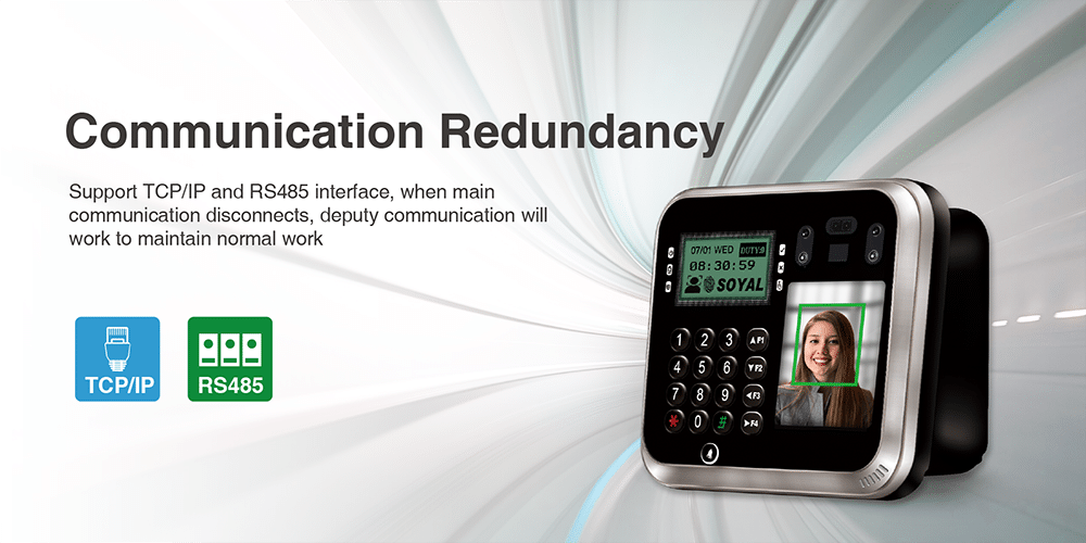 Thiết Bị Kiểm Soát Chấm Công Khuôn Mặt Soyal AR-837-EA – Công Nghệ FaceID