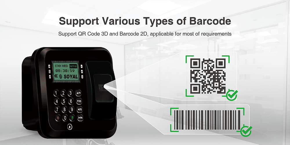 Đầu Đọc QR Code Soyal AR-837-EL – Tích Hợp Thẻ Từ, Kiểm Soát Cửa Thông Minh