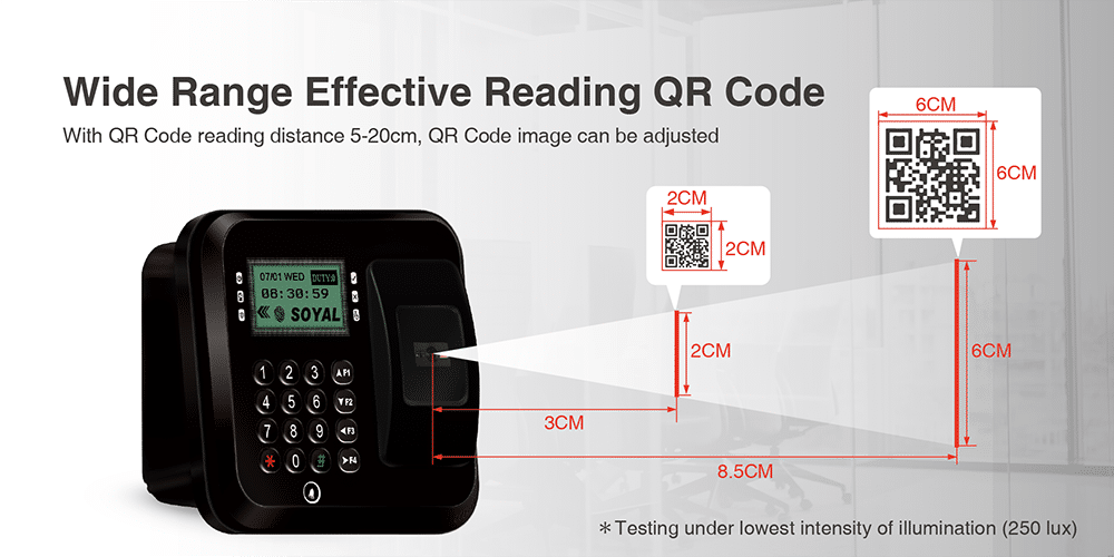 Đầu Đọc QR Code Soyal AR-837-EL – Tích Hợp Thẻ Từ, Kiểm Soát Cửa Thông Minh