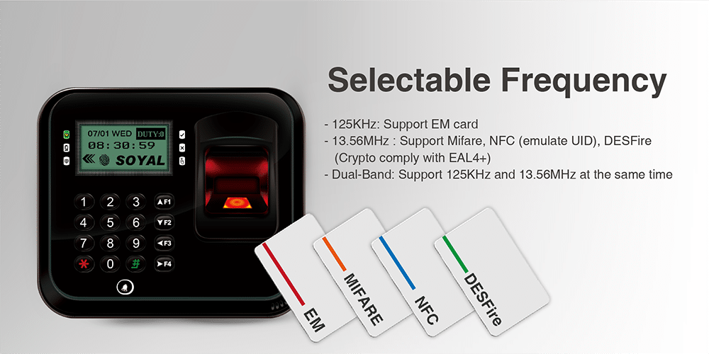 Đầu Đọc Vân Tay Soyal AR-837EF_OS – Giải Pháp Chấm Công & Kiểm Soát Cửa Hiện Đại