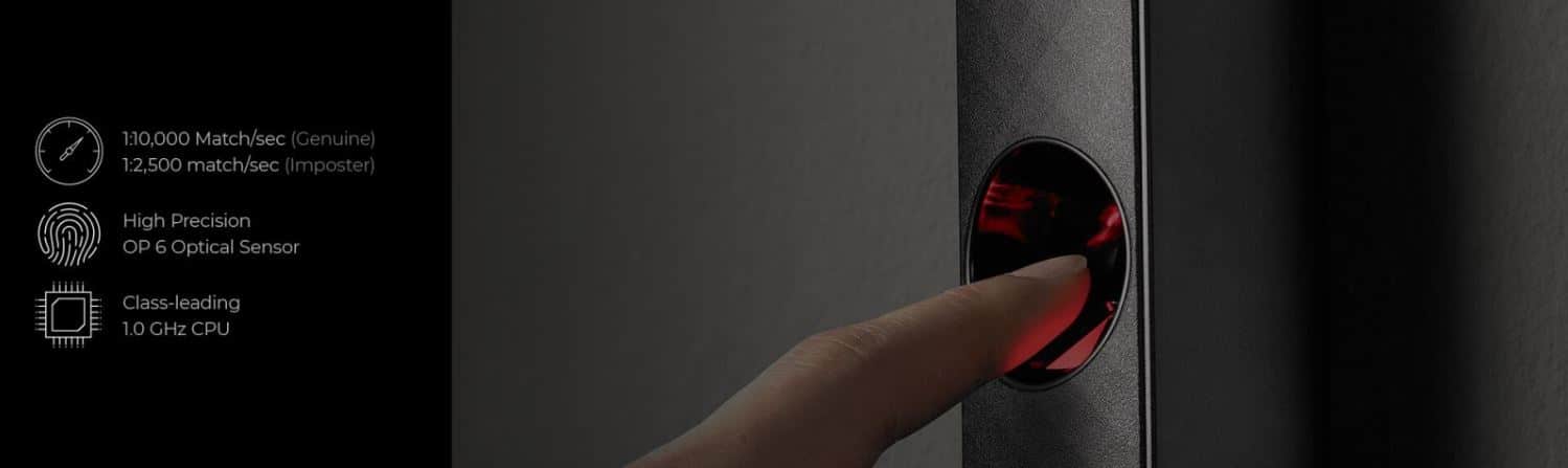 Thiết Bị Kiểm Soát Chấm Công Vân Tay Suprema BioEntry P2 BEP2-OA – Bảo Mật Cao