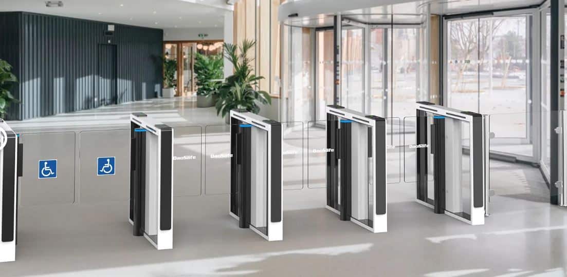 Cổng Speed Gates Daosafe DS-Q70 - Cổng An Ninh Phân Làn, Công Nghệ Kiểm Soát Ra Vào Tối Ưu