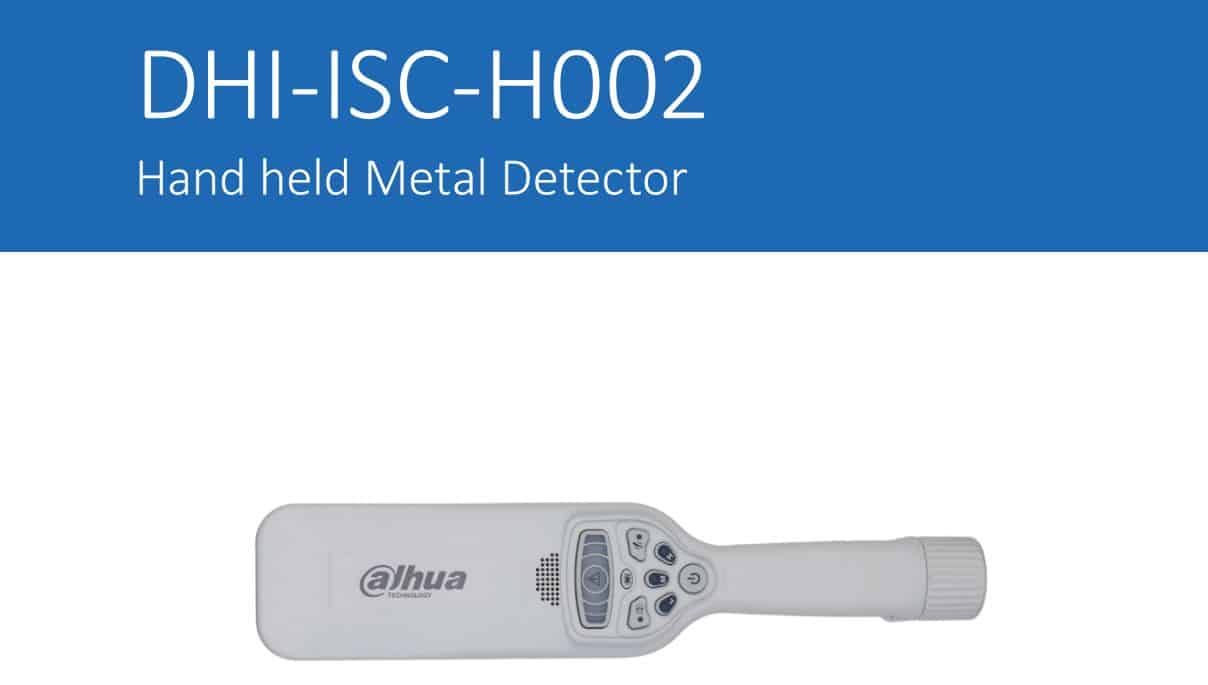 Máy Dò Kim Loại Dahua ISC-H002 - Máy Dò Kim Loại Cầm Tay, Độ Chính Xác Cao