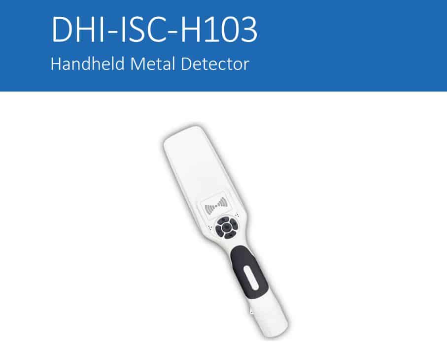Máy Dò Kim Loại Dahua ISC-H103 - Máy Dò Kim Loại Cầm Tay, Kiểm Tra An Ninh Chuyên Nghiệp