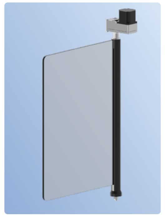 Cổng Swing Barrier ZKTeco Saturn S1000 - Cổng Phân Làn An Ninh, Cổng Kiểm Soát An Ninh Hiện Đại