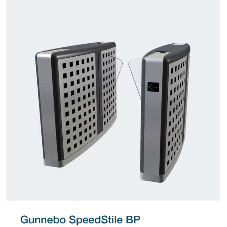 Cổng Speed Gates Gunnebo SpeedStile BP - Cổng An Ninh Phân Làn, Kiểm Soát Chính Xác