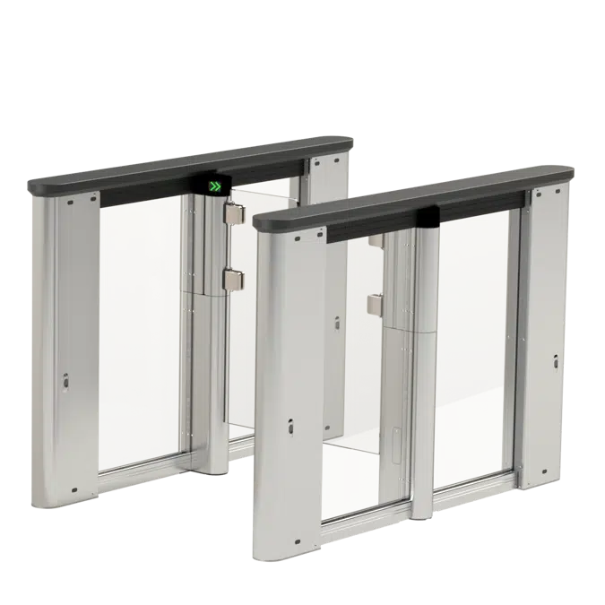 Cổng Speed Gates Gunnebo SpeedStile FLs – Cổng An Ninh Phân Làn, Tốc Độ Cao