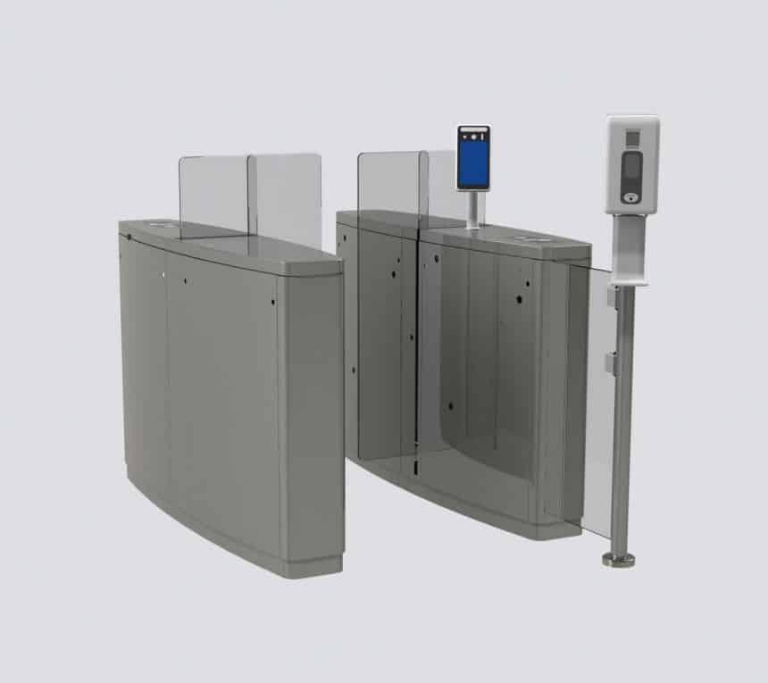 Cổng Speed Gates Gunnebo SpeedStile FP - Cổng An Ninh Phân Làn, Kiểm Soát Ra Vào Nhanh