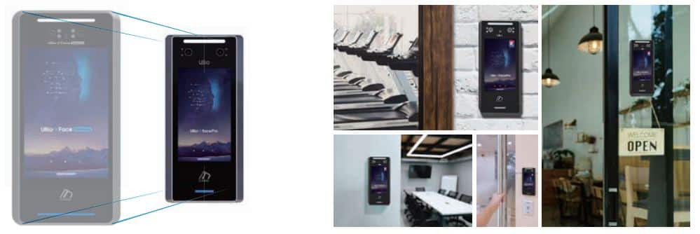 Máy Chấm Công Virdi UBIO-X FACE PRO - Kiểm Soát Cửa Khuôn Mặt Cao Cấp