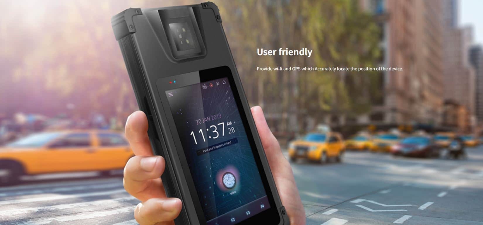 Máy Chấm Công Virdi UBio Tablet 5 - Kiểm Soát Cửa Khuôn Mặt Di Động