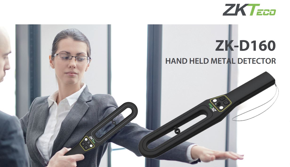 Máy Dò Kim Loại ZKTeco ZK-D160 - Máy Dò Kim Loại Cầm Tay, Độ Nhạy Cao