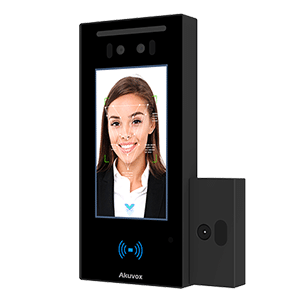 Thiết Bị Kiểm Soát Cửa Nhận Diện Khuôn mặt Akuvox A05S-MD01 – Xác Thực Face ID, Tích Hợp Đo Nhiệt Độ