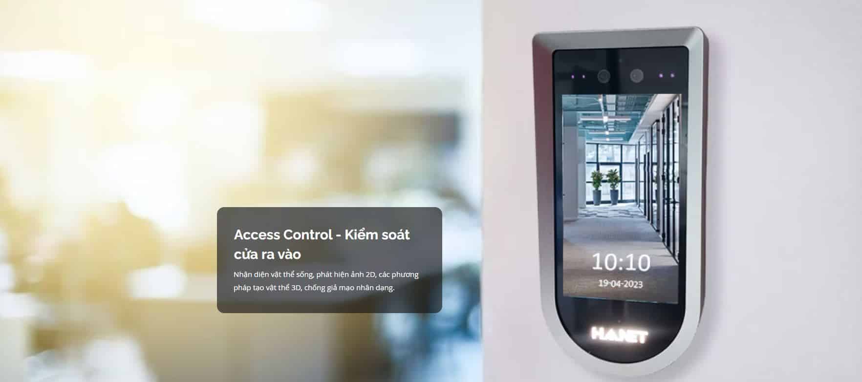 Camera Hanet Access F1 - Camera AI Chấm Công, Camera Có Màn Hình, Camera Nhận Diện Khuôn Mặt