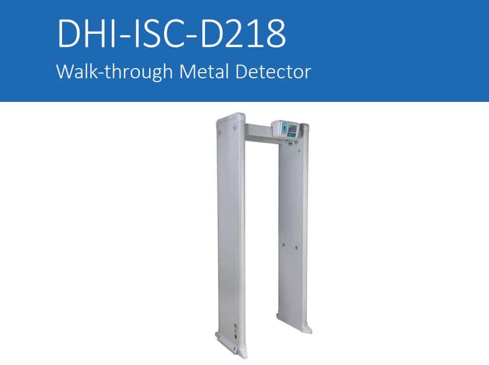 Cổng Dò Kim Loại Dahua DHI-ISC-D218 - Bảo Vệ An Ninh, Kiểm Soát Ra Vào Chính Xác