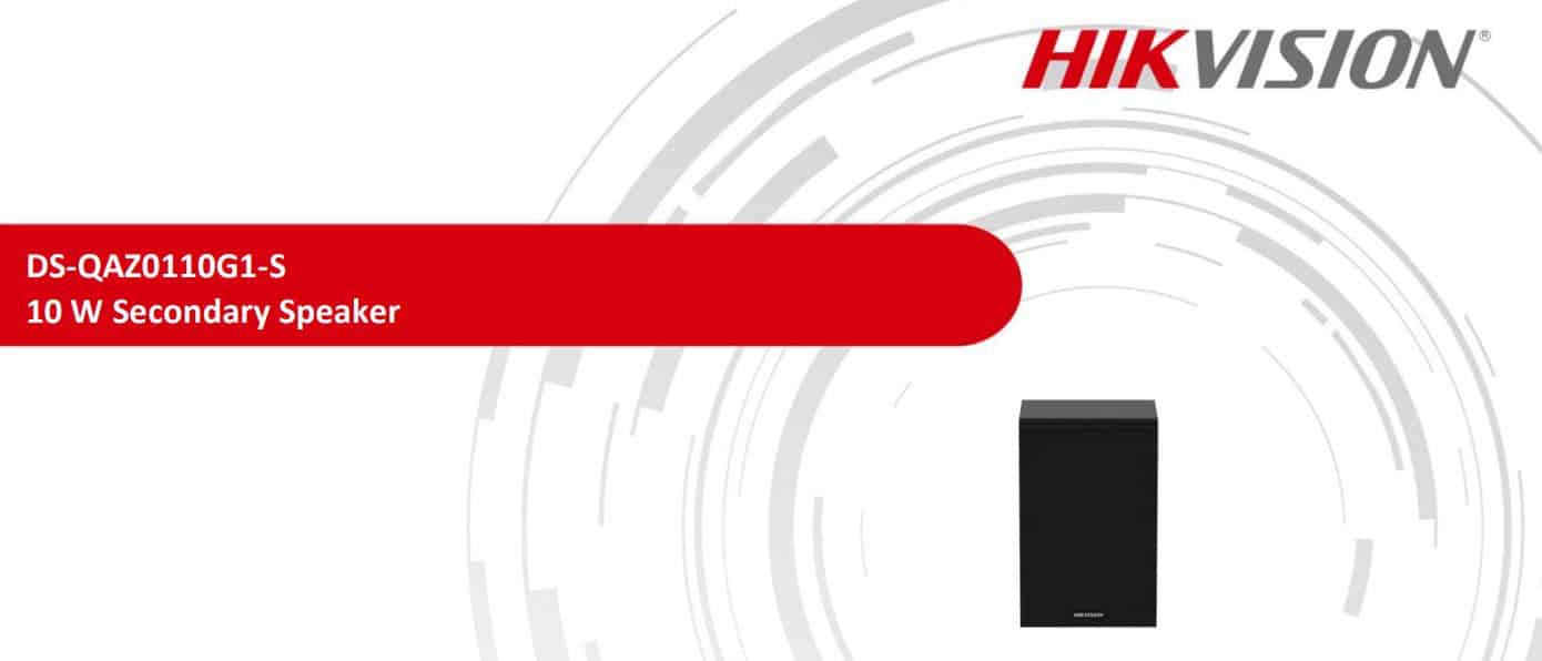Loa Phụ Mở Rộng Hikvision DS-QAZ0110G1-S Công Suất 10W, Dành Cho Loa DS-QAZ1110G1-B