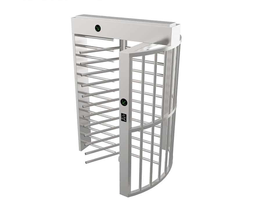 Cổng Xoay Turboo G535 – Cổng Full Height,  Kiểm Soát Ra Vào Chính Xác