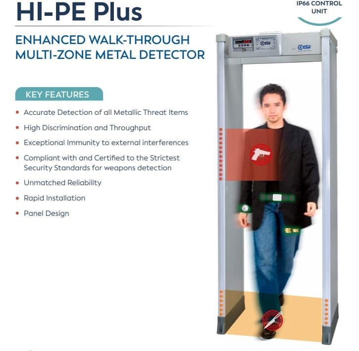Cổng Dò Kim Loại CEIA HI-PE Plus - Cổng Dò Kim Loại, Hiệu Quả Tối Ưu