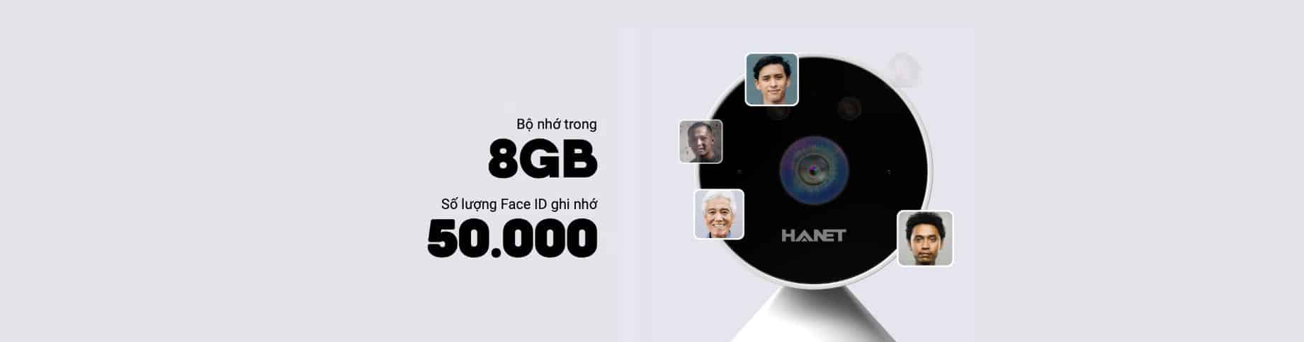 Camera Hanet HA1000 - Camera AI Chấm Công, Camera Nhận Diện Khuôn Mặt Thông Minh