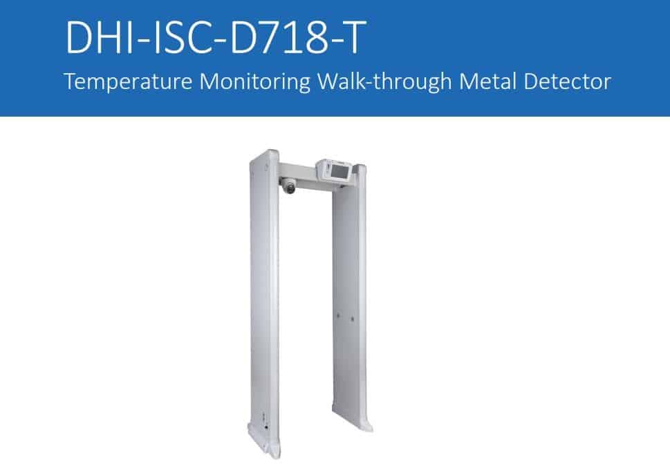 Cổng Dò Kim Loại Dahua DHI-ISC-D718-T - Kiểm Soát Ra Vào, Đảm Bảo An Ninh