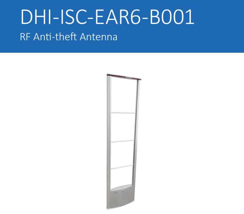 Cổng Từ An Ninh Dahua ISC-EAR6-B001-G02 – Cổng Kiểm Soát An Ninh, Hợp Kim Nhôm