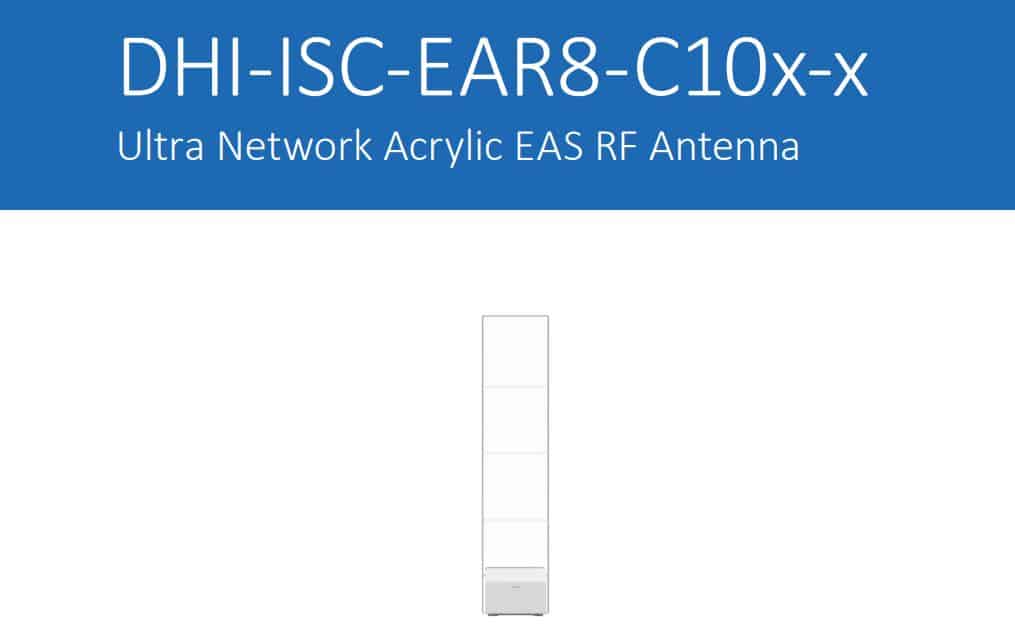 Cổng Từ An Ninh Dahua ISC-EAR8-C108-R – Cổng Kiểm Soát An Ninh Chống Trộm