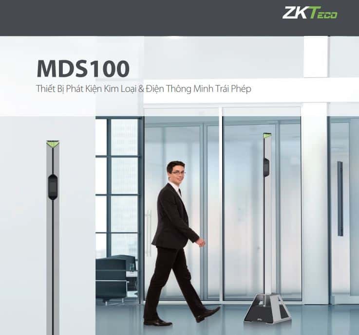 Cổng Dò Kim Loại ZKTeco MDS100 - Kiểm Soát Ra Vào Chính Xác